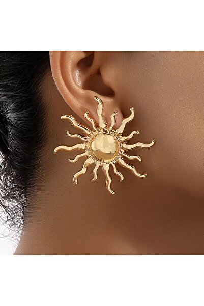 MRK Kadın Büyük Güneş Küpe