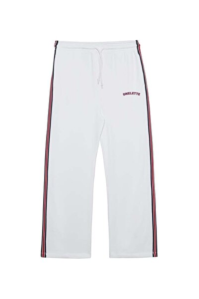 Beauty Omelette Yanı Şerit Detaylı Eşofman Altı