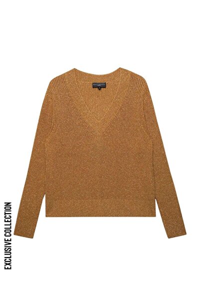 Beauty Omelette V Yaka Simli Merserize Kazak - Exclusive Collection