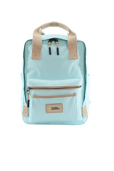 NATIONAL GEOGRAPHIC LEGEND Large Backpack light Blue, Durable WaterResistant Padded Laptop Daypack