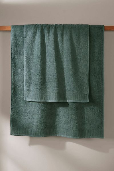 İrya Oasis Premium 100% Cotton 2-Piece Towel Set - Khaki 50x90 & 70x140