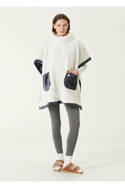 İrya Es Parla Sierra Poncho Anthracite Oversize
