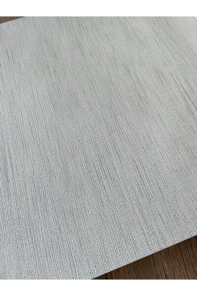 KMS HOME Sade Desenli Kırçıllı Hava Alabilen Silinebilir Duvar Kağıdı (KABART...