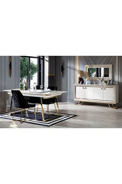 CaddeYıldız Rixos Luxury Ekru Yemek Odası