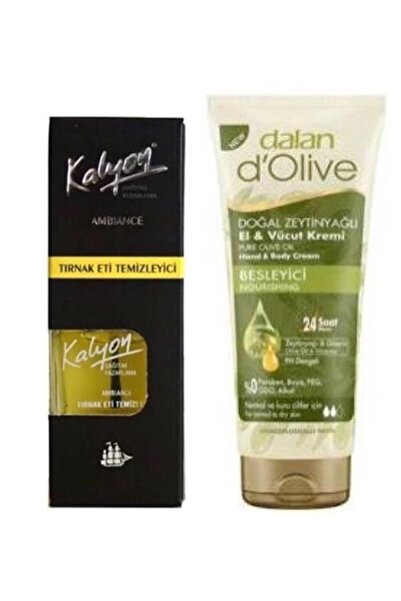 Kalyon Tırnak Eti Temizleyici + Dalan Tüp Krem 20 Ml