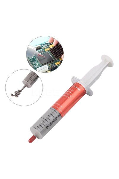Koodmax Termal Macun 30 Gr Şırınga Tipi Gümüş Alaşımlı Termal Macun - Heatsink