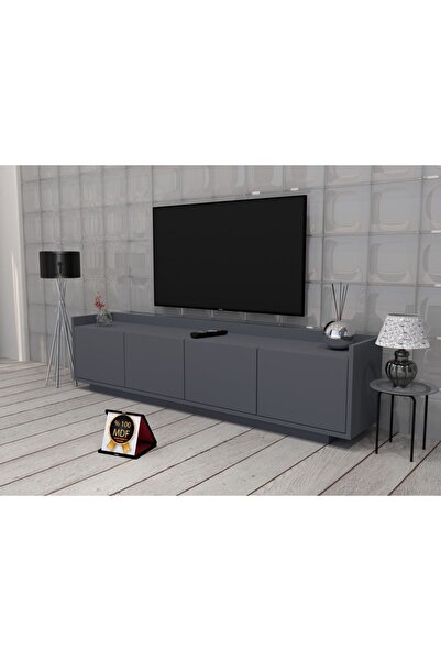 KONAK EV EŞYALARI Molto 2 TV Ünitesi,%100 MDF,Kolay Kurulum ,TV Sehpa,TV Dolabı