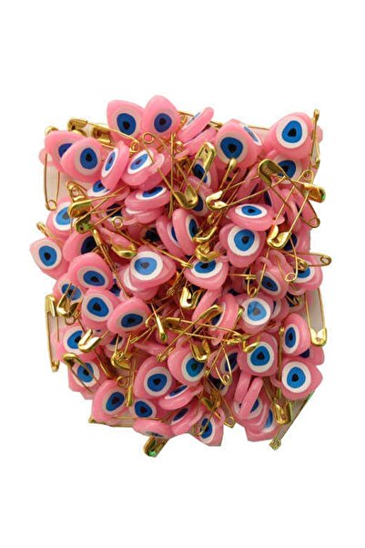 ELITETIME Χάντρες ομορφιάς με κίτρινο καρφίτσαρο και ροζ χάντρες 50 τεμάχια –...