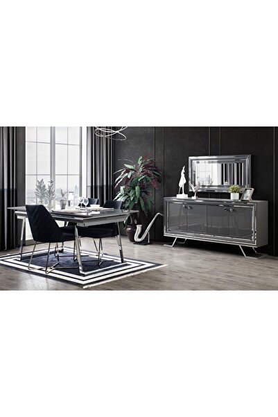 CaddeYıldız Rixos Luxury Gri Yemek Odası