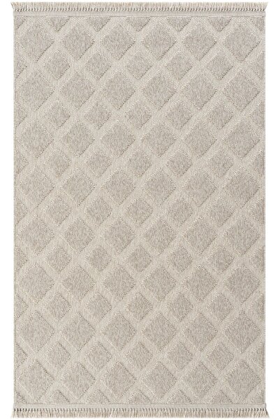 Cool Halı Oscar 7506 Bej Hav Toz Vermez Hasır Dokulu Salon Mutfak Koridor Halısı