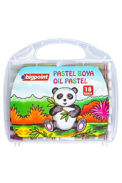 Bigpoint Pastel Paint - 18 Colors, Transparent Set with Bag