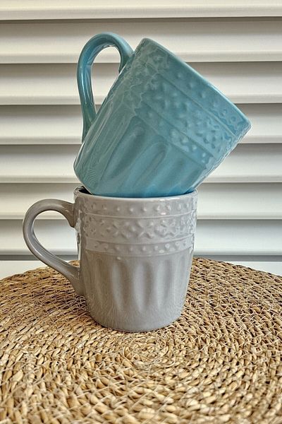 Keramika 325 ml Set of 2 Mugs