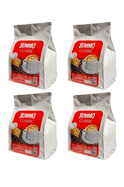 SUMMO Senseo Pod Classic Pot Brown 128 Pcs (4X32 Pod)