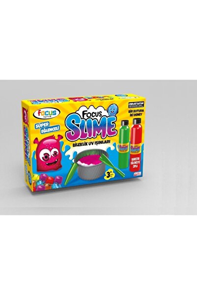 FOCUS SCIENCE Slime, Stem Steam Bilimsel Proje Deney Seti, Çocuklar Için Hediye Oyuncak