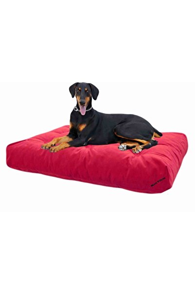 Mavi Vitrin Ultra Soft Large Büyük Irk Köpek Yatağı Elyaf Dolgulu Yıkanabilir...