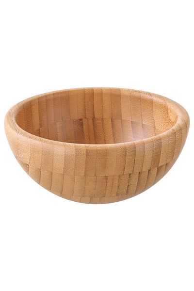 IKEA Blanda Matt Wooden Serving Bowl - Bamboo - 12 Cm Diameter