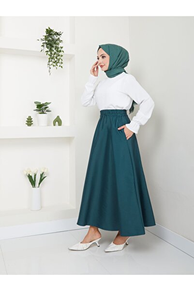 VOLT CLOTHİNG Women's Parachute Skirt with Pocket Detail