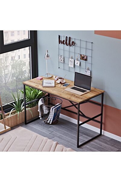 Yurudesign Voyage Metal Çalışma Masası 120cm Vg21-a Çam