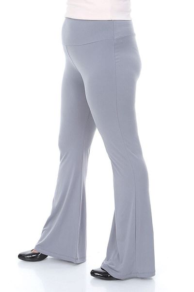Palena Plna8303 - Sandy Gray Long Spaghetti Trousers