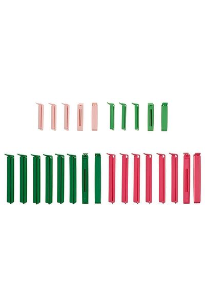 IKEA Package Bag Clips 26 Pieces Ikea Refrigerator Bag Latch Clips 26-Piece Package Lock Plastic Clips