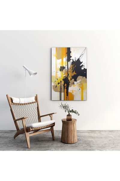 Yurudesign Art Serisi Uv Baskı Tablo Sarıkarma 90cm*60cm AT21-W