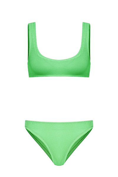 Sandshaped SOFI CRINKLE BIKINI SET LIME ONE SIZE