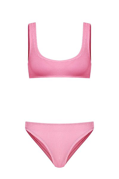 Sandshaped SOFI CRINKLE BIKINI SET PINK COSMOS ONE SIZE