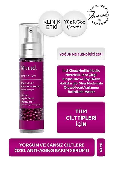 Murad Revitalixir Recovery Serum - Special Anti-aging Care for Tired and Lifeless Skin 40 Ml