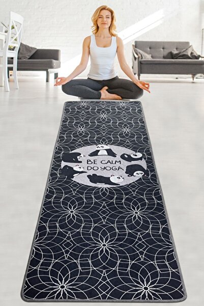 Chilai Home Be Calm 60x200 Cm Yoga,spor,fitness,pilates Halısı Yoga Matı Yıka...