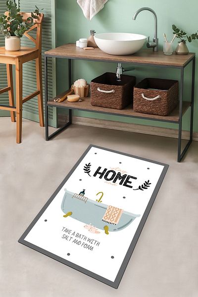 Chilai Home Bathtub 70X120 cm Bathroom Carpet Bath Mat Djth