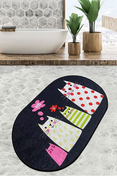 Chilai Home Covor de baie Four Cats Djt 70x120 cm