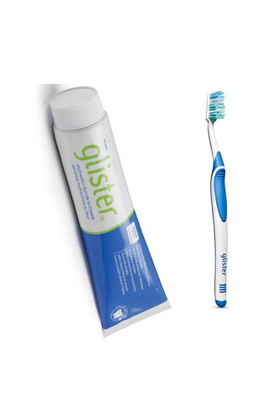 Amway Glister Small Paste and Brush Set