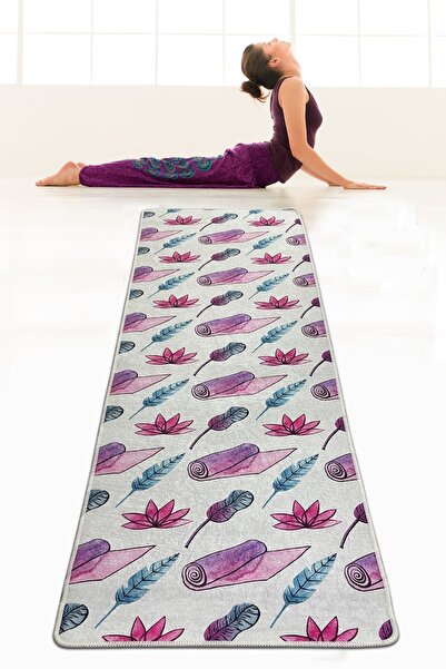 Chilai Home Marich 60x200 Cm Yoga,spor,fitness,pilates Halısı Yoga Matı Yıkan...