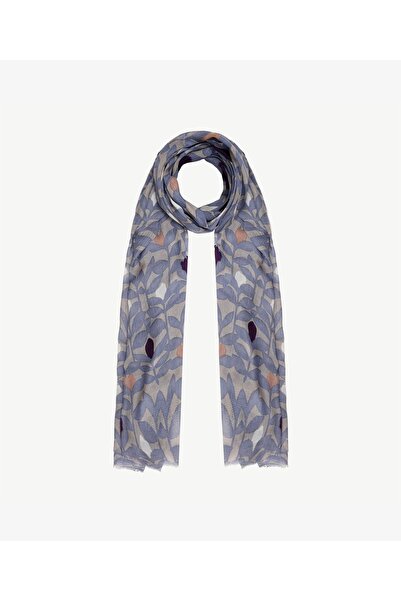 Yargıcı Desenli Yün Şal
