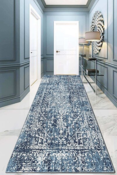 Chilai Home Cielo Yolluk Halı Kaymaz Taban Kesme Halı Yolluk , Yıkanabilir Ru...