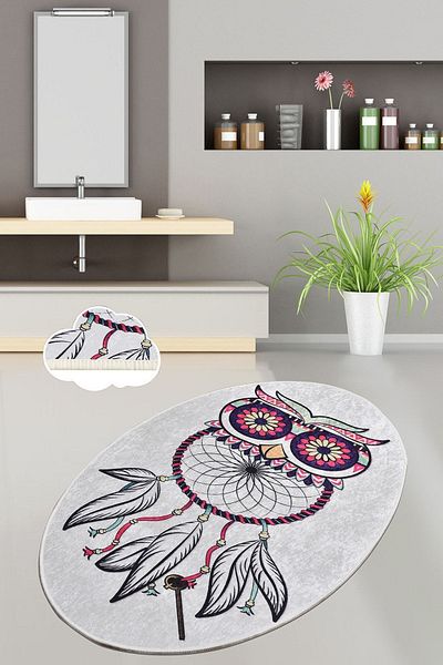 Chilai Home Dream 70x120 cm Καύση Χαλί Μπάνιου Αντιολισθητική Καύση Βάσης Καύσης DJT
