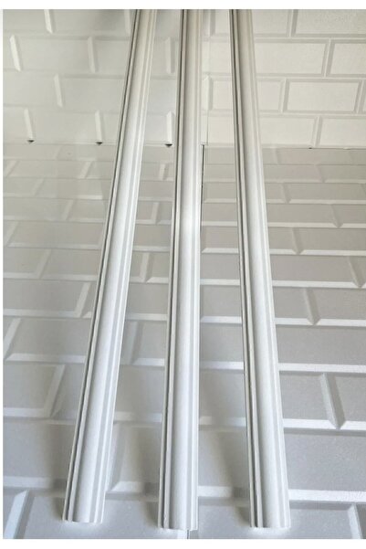 DECOSA Minella01 1 Adet Fiyatıdır Beyaz Dekoratif Duvar Çıtası Kendinden Yapı...