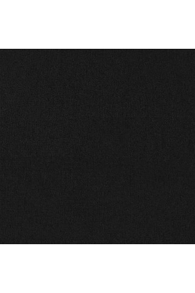 Evidea Black Soft Double Flat Edge Bed Sheet - 260X270 cm