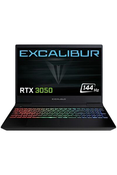 CASPER Excalibur G770.1245-8VJ0T-B i5-12450H 8GB RAM 500GB NVMe SSD GEN4 4GB RTX3050 W11H Gaming Laptop