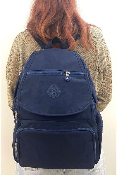 Seniorah Plain Blue Multi-Purpose Backpack