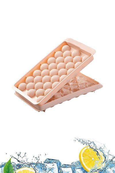 COZY SENSE Practical Sphere Shaped Ice Mold for Juice Cocktail - Dessert Ice Cream Cube