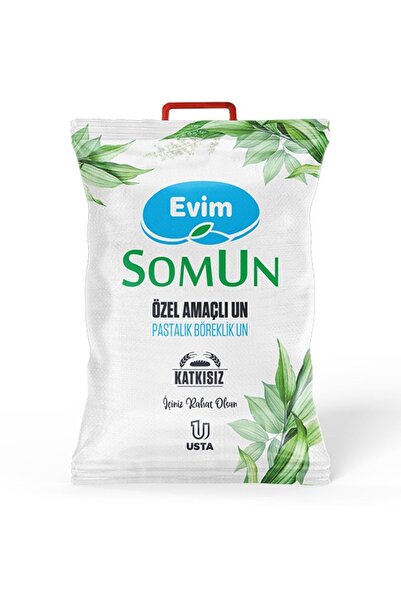 USTA 5 Kg Somun Evim Katkısız Özel Amaçlı Buğday Unu