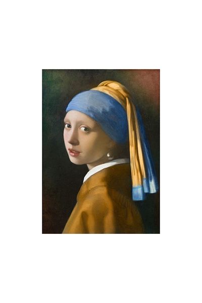 Neverland 1000 Piece Puzzle - Girl Model with Pearl Earring and Pearl Earring