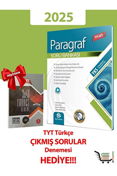 Bilgi Sarmal Yayınları 2025 Model Paragraf Soru Bankası Çıkmış Sorular Deneme...