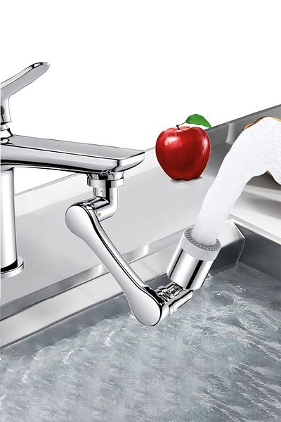 COZY SENSE Acrobat 2 Mode Faucet - Water Saving, Hygiene Filter, Kitchen and Bathroom Sink Head