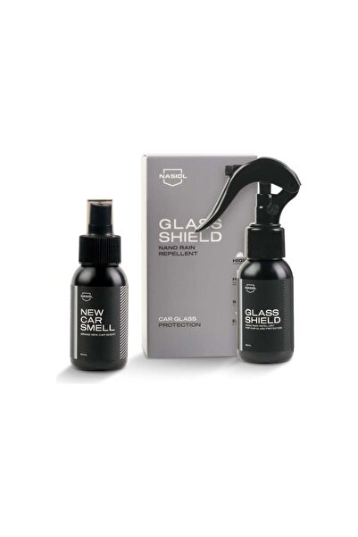 Nasiol -SET 2-Glasshield Nano Yağmur Kaydırıcı ve New Car Smell Araç Kokusu 2...