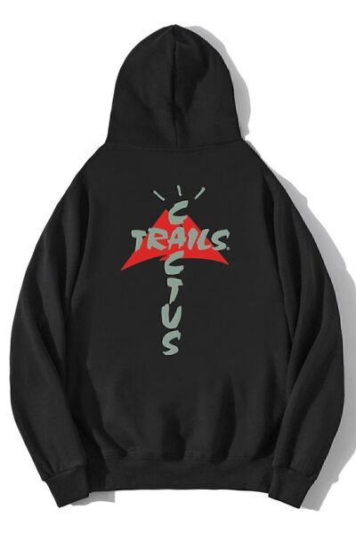 BRZ COLLECTION هودي ترافيس سكوت كاكتوس تريلز كبير الحجم للجنسين