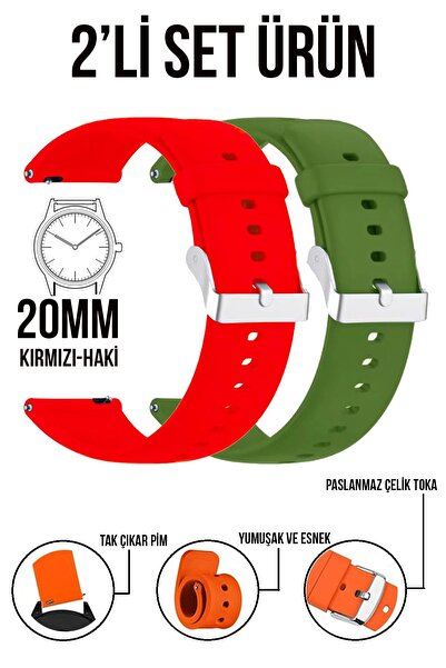 COBRA 20mm Fossil-Welder-Casio-Seiko-Omega-Armani Watch Compatible Silicone W...