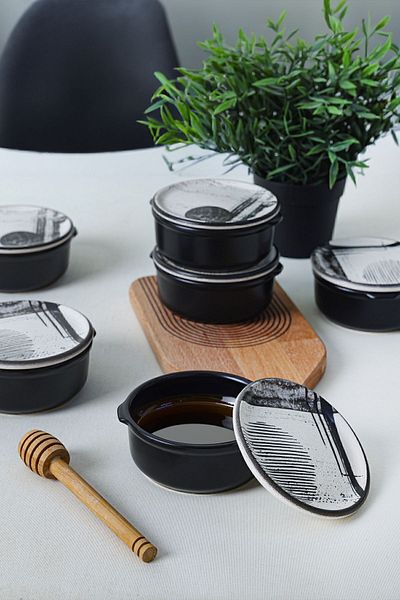 Keramika 12 Piece Shadowy Breakfast Set - 21784/83