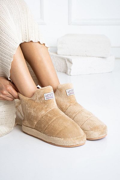 star shoes Nadýchané dámské domácí boty Panduf